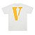 Camiseta Branca VLONE Básica Amarela - Imagem 1