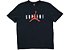 Camiseta Supreme x Air Jordan Preto Logo Básico - Imagem 1