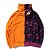 Moletom Bape Half Camo Laranja/Roxo - Imagem 6