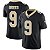 Camisa NFL New Orleans Saints 9 Drew Brees torcedor 796 bordada - Imagem 1
