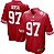Camisa NFL San Francisco 49ers 97 Nick Bosa torcedor 856 bordada - Imagem 1