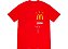 Camiseta Travis Scott x McDonald's Crew Vermelha - Imagem 1