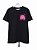 Camiseta Preta Off-White "Pink Spray" - Imagem 3