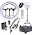 Ringlinght Led Luz Estudio Profissional Grande Tripe 210m - Imagem 5