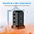 Extensão Tomada De Torre 9tomadas 4usb 2type-c Coibeu Preto - Imagem 6