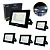 Kit 5 Refletor Led 50w Bivolt Branco Frio - Easy Cor da carcaça Preto Cor da luz Branco-frio 110V/220V - Imagem 5