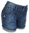 8979 TF SHORTS LYC MISSISSIPI ZULEICA Amaciado + used - Imagem 2