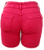 8412 TF SHORTS LYC COLOR RAQUEL VERMELHO - Imagem 5