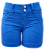 8412 TF SHORTS LYC COLOR RAQUEL AZUL - Imagem 1