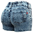8004 ST SHORTS LYC BELLATRIX IVANY Sky - Imagem 4
