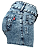 8004 ST SHORTS LYC BELLATRIX IVANY Sky - Imagem 3