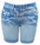 8965 TF 1/2 COXA LYC PT COLOR Azul Used - Imagem 1