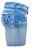 8965 TF 1/2 COXA LYC PT COLOR Azul Used - Imagem 3