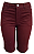 2312 TF BERMUDA LYC COLOR - Vinho - Imagem 1