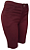2312 TF BERMUDA LYC COLOR - Vinho - Imagem 2