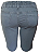 88154 TF BERMUDA CICLISTA JEANS LYC DONNA - Cinza - Imagem 5