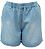 13SHO02 TF SHORTS JEANS CHARM - Delavê ++ - Imagem 1