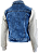 6524 JAQUETA JEANS LYC DONNA BORDADA - MANGA MOLETON - Imagem 2