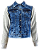 6524 JAQUETA JEANS LYC DONNA BORDADA - MANGA MOLETON - Imagem 1