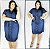 3412 VESTIDO POSH RETO CINTO 2 MEIA LUA Amaciado - Imagem 1