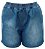 13SHO02-Shorts Tipo pijaminha em jeans 100% algodão Stone - Imagem 6