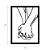 Quadro Vazado Mãos dadas - Imagem 3