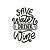 Frase de parede Save water - Imagem 1