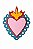Decorativo de Parede Corazón Fuego - Imagem 1