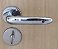 FECH. 823/11 ROSETA INOX BANHEIRO - Imagem 1