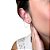 Piercing Fake Bolinha com Corrente Prata 925 - Imagem 3