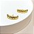 Brinco Ear Hook Croissant Folheado a Ouro - Imagem 3