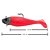 Isca Artificial Shad Para Garoupa 21cm Red C/Cabeça - Imagem 1