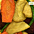Caixa com 05 pct - Chips mix original de vegetais 01 Frispy 40g - Imagem 2