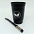 Kit Black Copo de alumínio + Bomba de inox Regulagem 6 furos - Téres House - Imagem 1