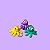 5 chaveiros polvo - Imagem 1
