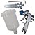 Pistola Pintura Gravidade Wimpel - MP791 - 1.4 mm - 400mL - 35psi - 5,2psi - Imagem 2