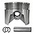 Pistão Compressor - 4.3/4 Pol - Pressure Onix 25 - Nova Versão - em Alumínio (PST005-370) [P3 - B25] - Imagem 1