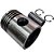 Pistão Compressor - 2.1/2 Pol - Schulz MSWV 60 FORT / W900 em Ferro (830.0939-0) [P3-E23] - Imagem 2
