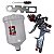 Pistola Pintura Gravidade Sigma - SGT-3011A - 1.4 mm - 600mL - 50psi - 3,5pcm - Imagem 7