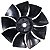 Ventoinha Ventilador Compressor Motomil CMO 8/50 - Esquerdo (33324.4) - P2.A15 - Imagem 3