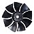 Ventoinha Ventilador Compressor Motomil CMO 8/50 - Direito (33301.7) - P2.A15 - Imagem 2