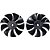 Ventoinha Ventilador Compressor Schulz CSD 9 / CSD 10 - Kit 2un. (028.0588-0/AT) - Imagem 1
