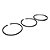 Jogo de Aneis Compressor - 55mm - Pressure Storm 300 [P3-G23] - Imagem 1