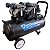 Compressor Compbrasil 1200x2/50L - 10pcm 50L 120psi - 220V - Isento de Óleo (Preto) - Imagem 2