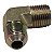 Cotovelo Macho x Flange - 1/2 NPT - Motomil CMI 8/50 - Sem Furo Lateral (26801.5) - Imagem 2