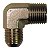 Cotovelo Macho x Flange - 1/2 NPT - Motomil CMI 8/50 - Sem Furo Lateral (26801.5) - Imagem 1