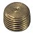 Bujão Plug Sextavado Interno - Macho - 1/8 NPT - PL18M - Imagem 1