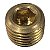 Bujão Plug Sextavado Interno - Macho - 1/4 NPT - PL14M - Imagem 1