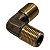 Cotovelo Macho - Latão - 1/8 BSP = Ø9,6mm - Imagem 1