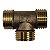 TEE Macho - Latão - 1/2 BSP = Ø20,8mm - TR1212 - Imagem 6